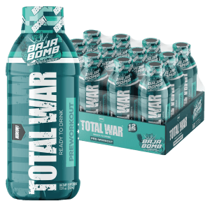 Redcon1 RC1TWRTDBB-12 Total War Ready to Drink Baja Bomb 12 Pack