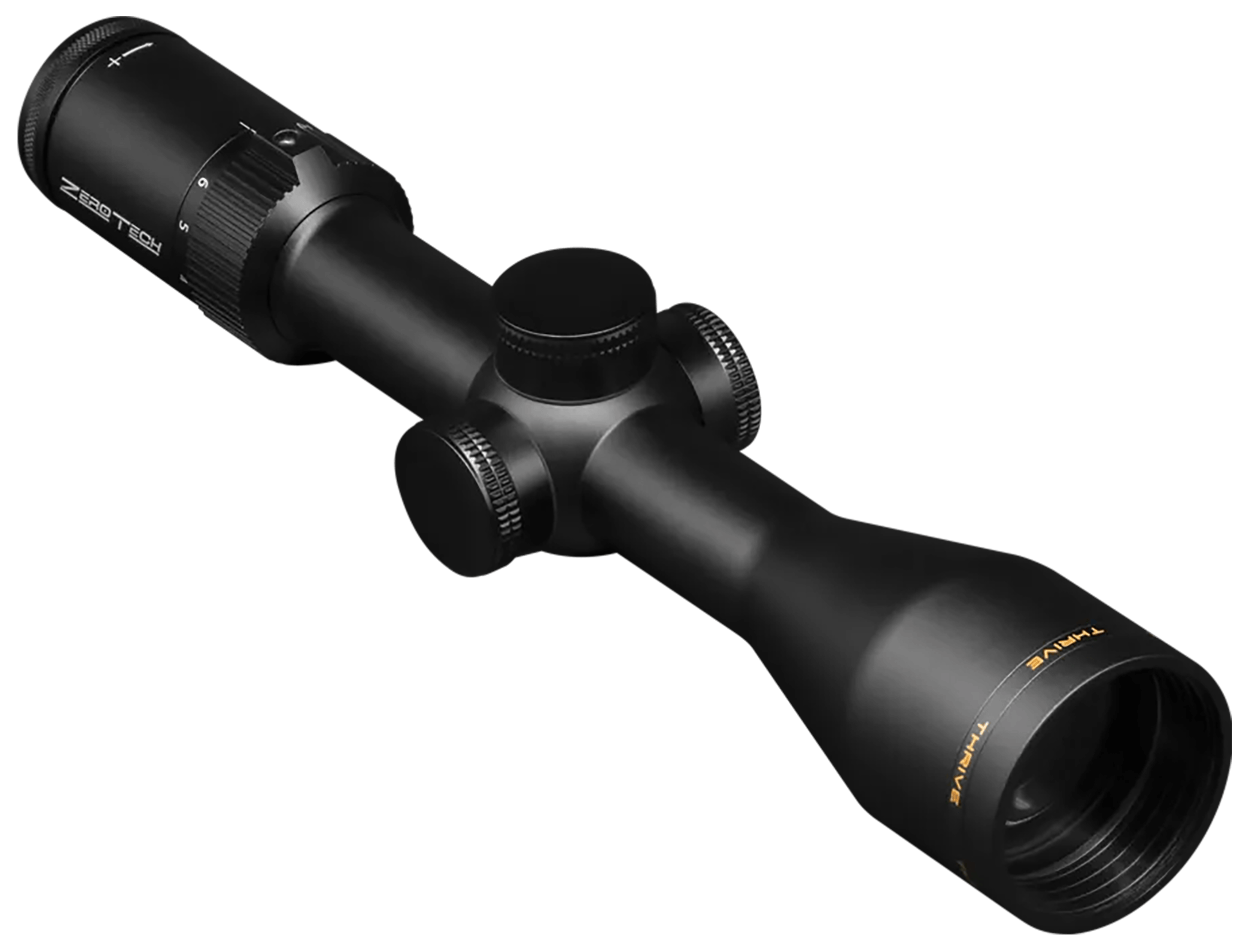 Zero Tech Optics TH41650MD Thrive Black 4-16x 50mm 30mm Tube Mildot Reticle