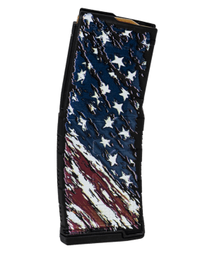 Amend2 556MOD3FLAG30 MOD-3 30+1 5.56 NATO Fits AR-15 American Flag Polymer