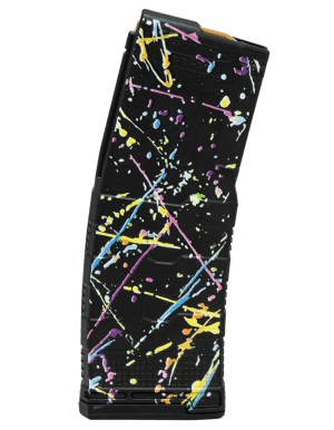 Amend2 556MOD3NEON30 MOD-3 30+1 5.56 NATO Fits AR-15 Neon Splatter Polymer