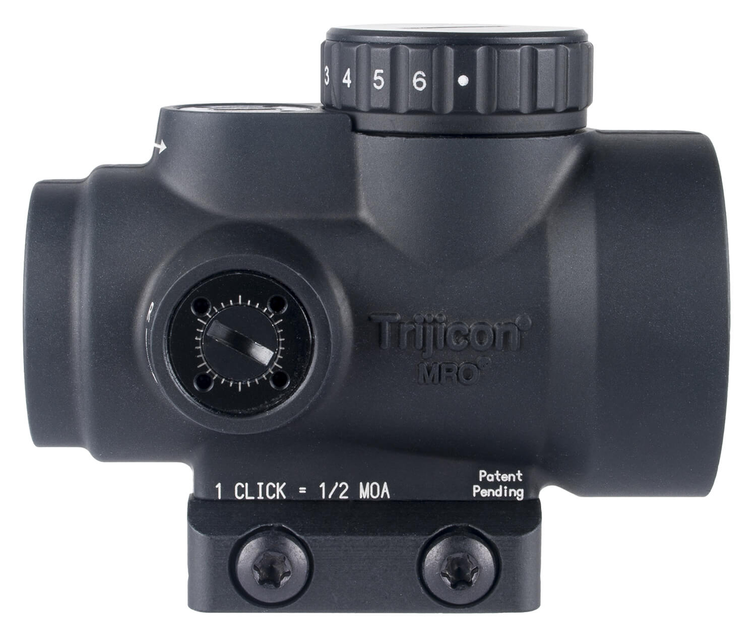 Trijicon 2200301 MRO SD Black 1x25mm 2 MOA Red Dot Reticle Low Mount - Image 3
