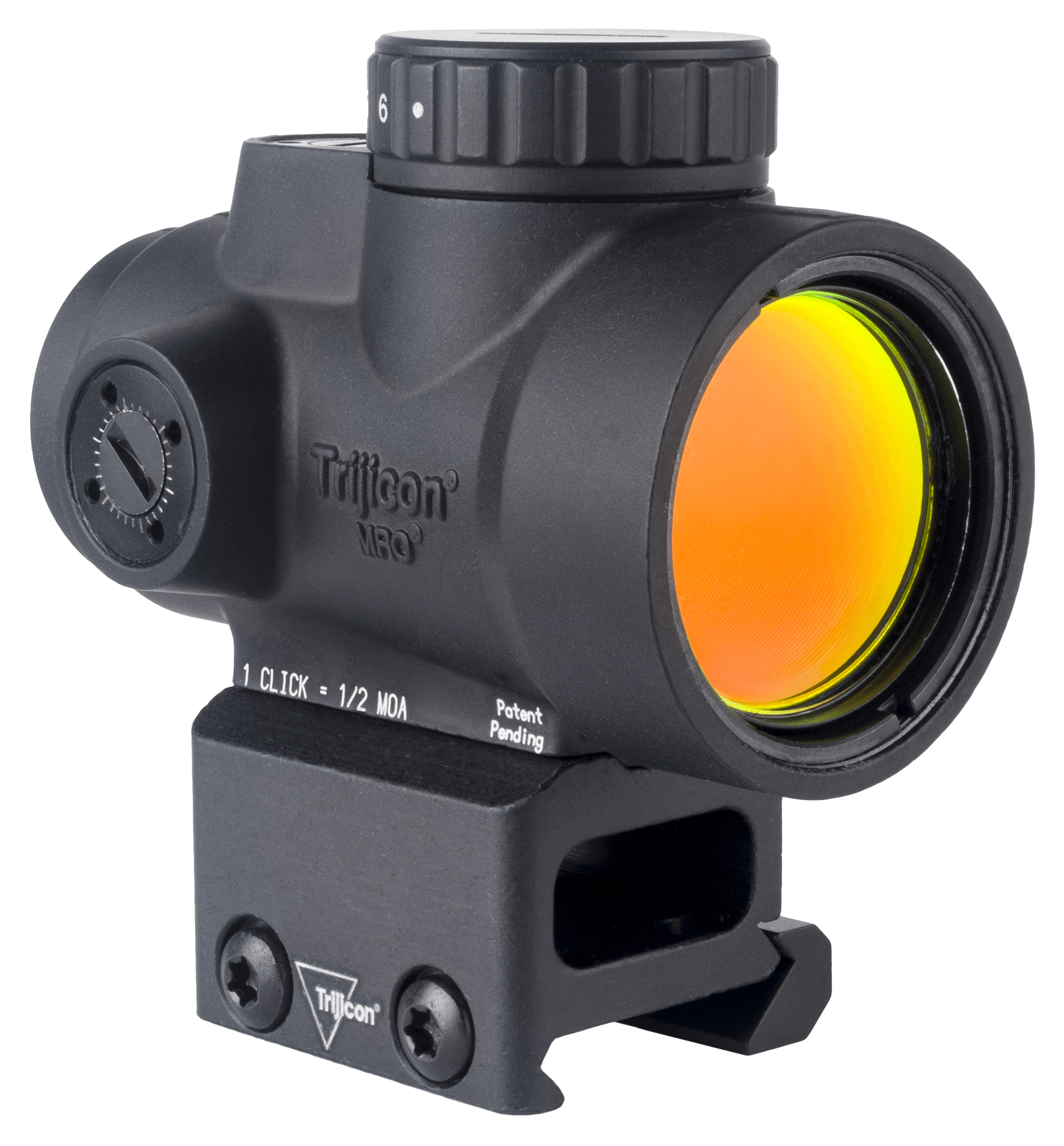 Trijicon 2200302 MRO SD Black 1x25mm 2 MOA Red Dot Reticle Full Co-Witness Mount