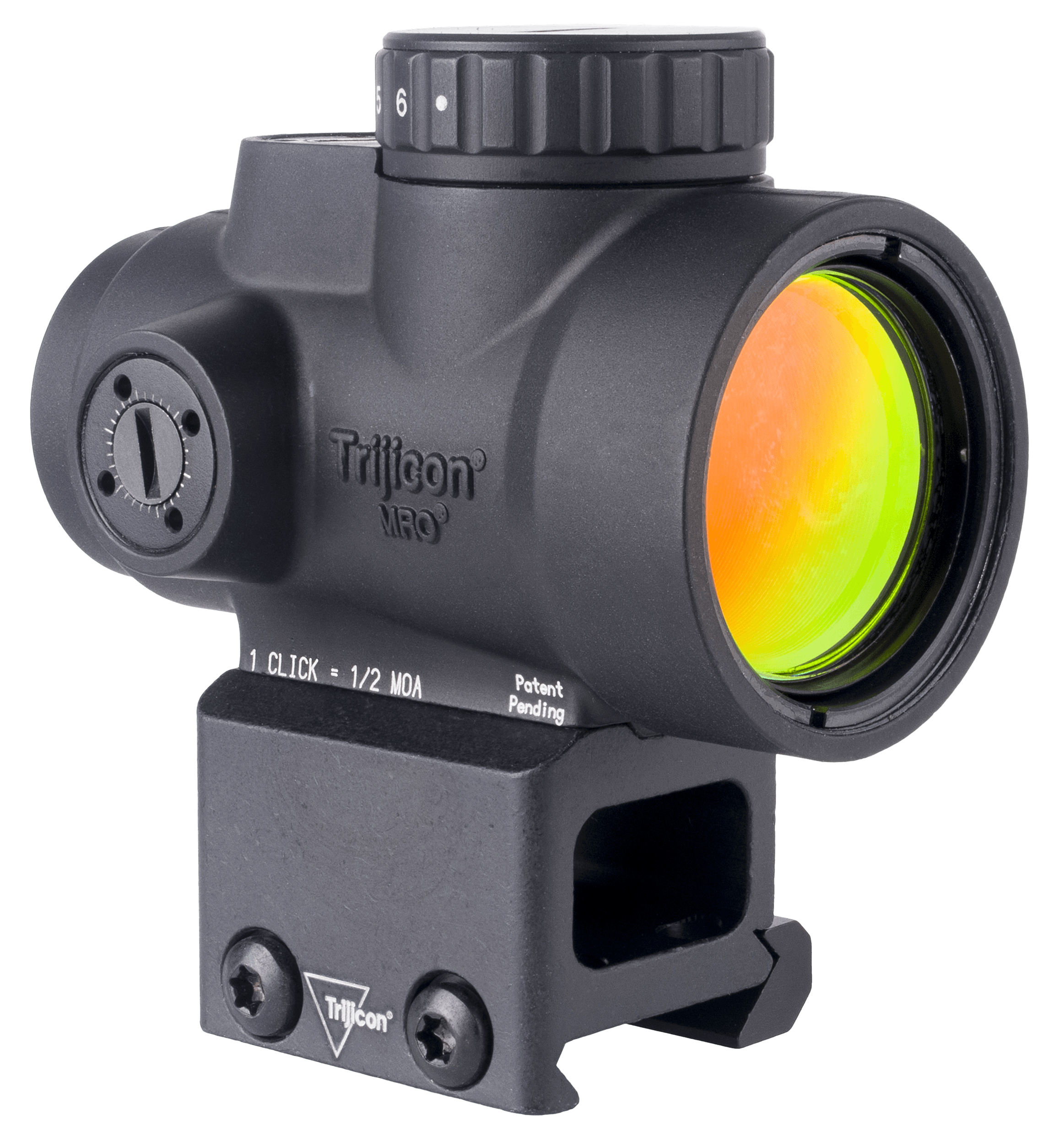 Trijicon 2200303 MRO SD Black 1x25mm 2 MOA Red Dot Reticle Lower 1/3 Co-Witness Mount