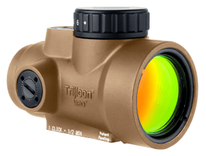Trijicon 2200346 MRO SD Coyote Tan 1x25mm 2 MOA Green Dot Reticle