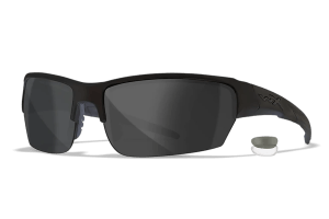 Wiley X CHSAI07 SAINT S/M Smoke Gray/Clear Lens Polycarbonate Matte Black Frame