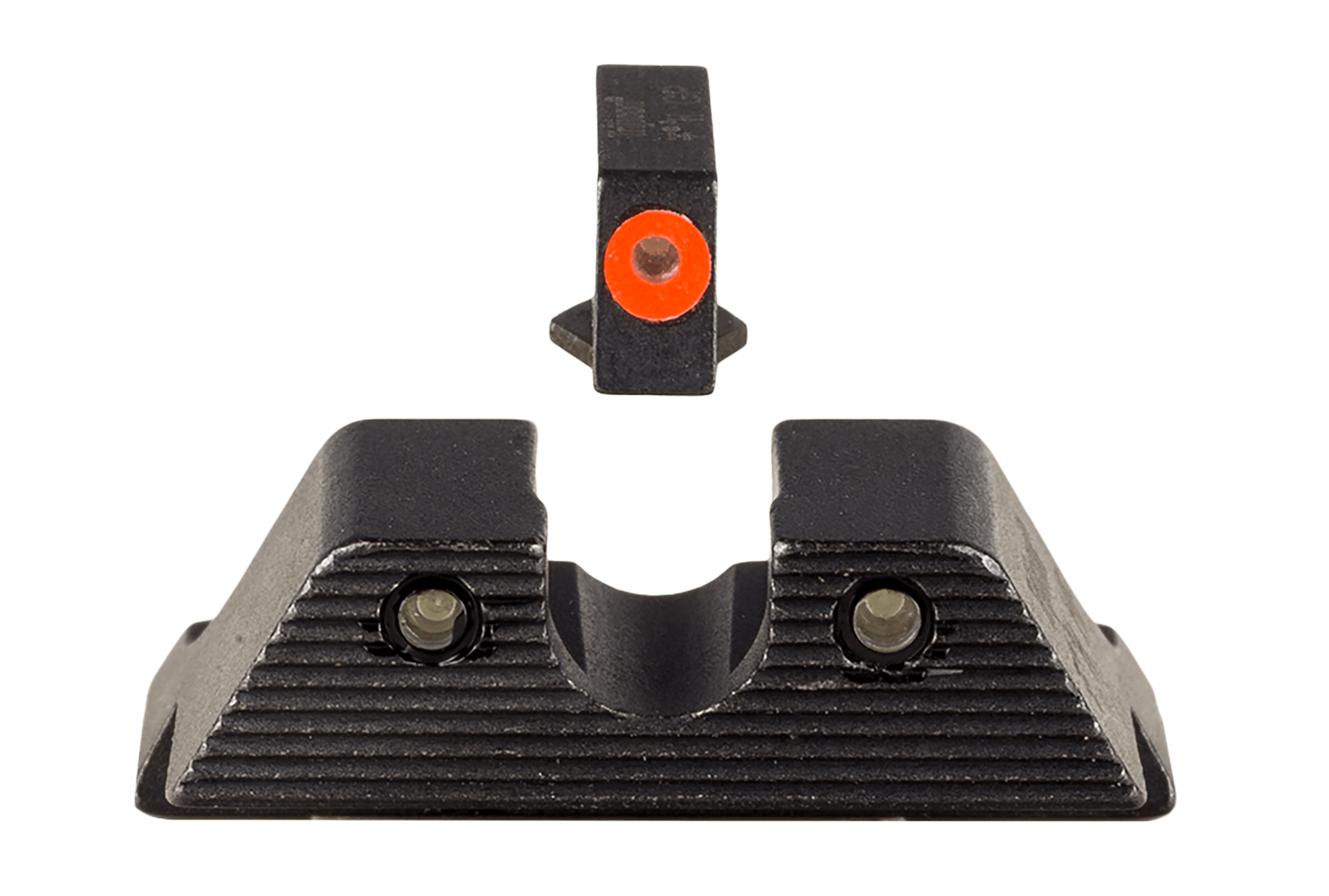 Trijicon 600846 HD XR Night Sight Set Green Tritium/Orange Outline Front Green Tritium Rear Black Frame Fits Glock/48/43/43X/43E Excludes MOS