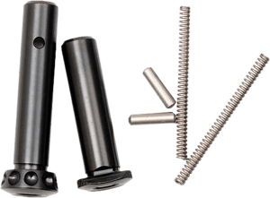 Battle Arms Development BAD-EPS-TI-BLK  Enhanced Pin Set AR15/M16/M4/AR9 Black Titanium