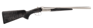 Heritage Mfg BL2018NI Badlander 20 Gauge Break Open 2rd 18.50" Nickel Side By Side Barrel & Receiver Fixed Turkish Walnut Wood Stock