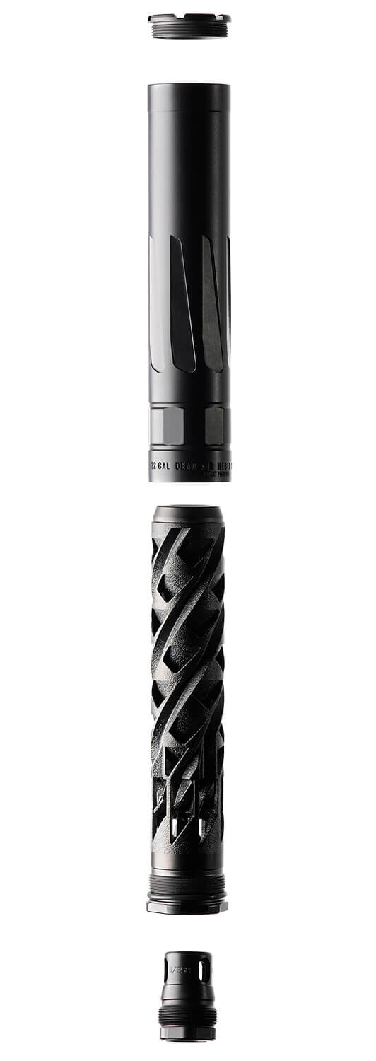 Dead Air RXD22TIBLK RXD 22Ti 1/2"x28 Black - Image 2