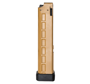 B&T Firearms BT-440245-CT Covert Slip-In 25+1 9mm Fits B&T KH9 Coyote Tan