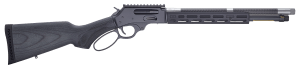 Henry H010H SPD Hush Series 45-70 Gov 4+1 16.50" Carbon Fiber Wrapped Threaded Barrel  Blued Aluminum Receiver w/Picatinny Rail  M-LOK Handguard  Matte Dark Gray Buttstock Hardwood Laminate Stock  Ambidextrous