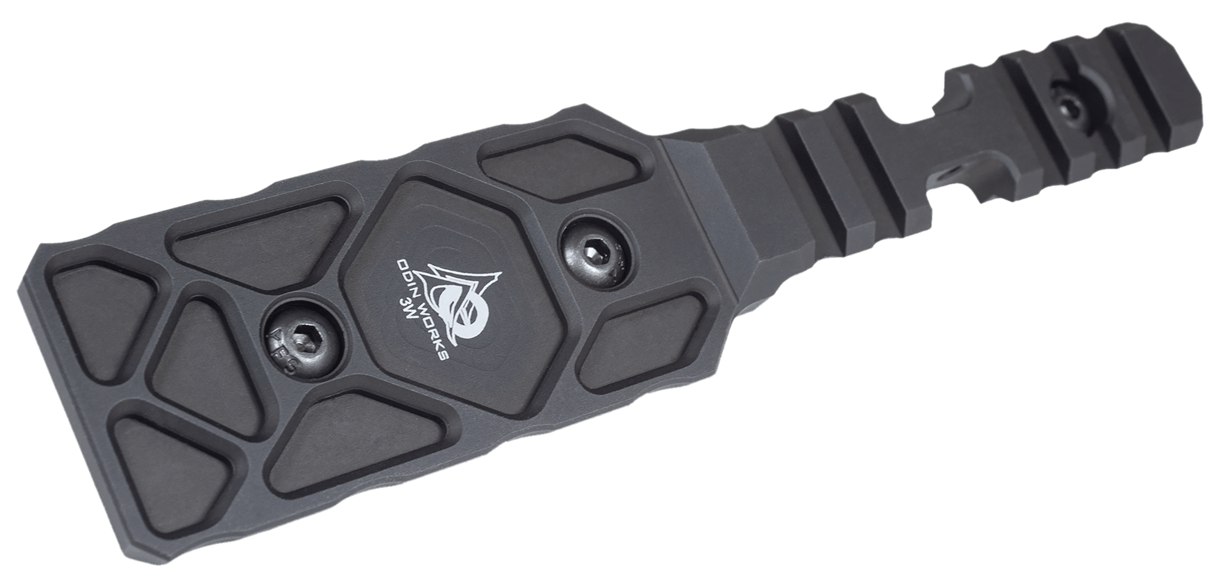 Odin Works ACCMLARCAMULTIRAIL M-LOK to Arca 3 Way Rail Black Aluminum