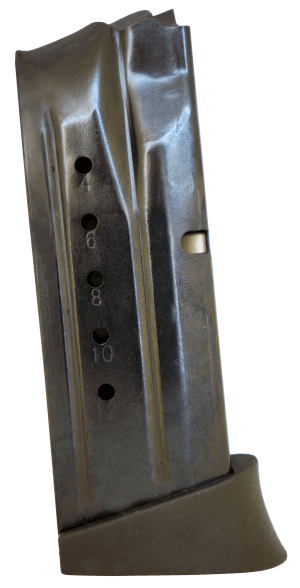 ProMag SMIA15 Standard  12rd 9mm Luger Fits S&W M&P Compact Blued Steel