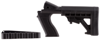 Archangel AA50088 Tactical Pistol Grip Stock  Black Synthetic 6 Position with Shell Holder for 12 Gauge Mossberg 500  590; Maverick 88
