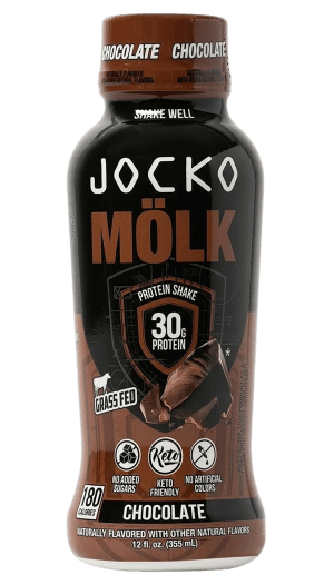 Jocko Fuel 29092 Chocolate Protein Shake 12oz 12Pack