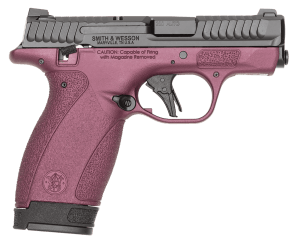 Smith & Wesson 14661 Bodyguard 2.0 Sports South Exclusive Micro Frame 380 ACP 12+1 2.75" Black Armornite Stainless Steel Barrel & Serrated Slide  Black Cherry Cerakote Polymer Frame  Textured Grip