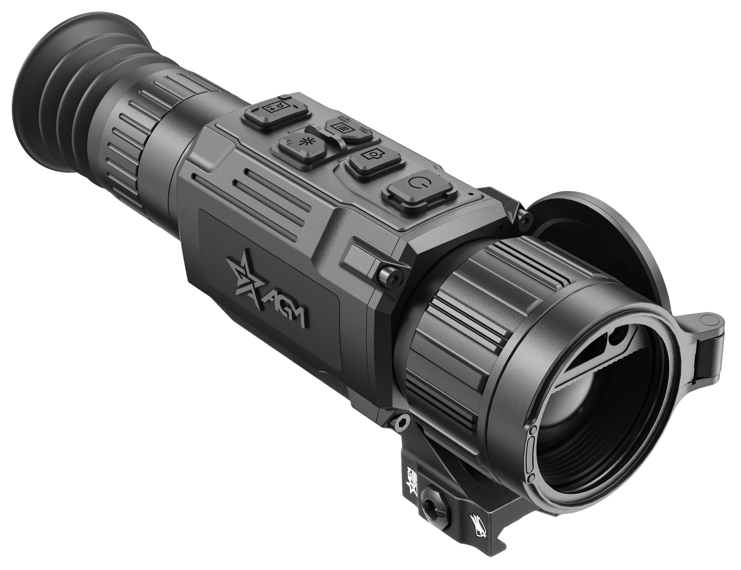 AGM Global Vision RATT35-640-V3 Rattler V3 35-640 Thermal Black 2.5x 35mm 640x512 50 Hz Resolution