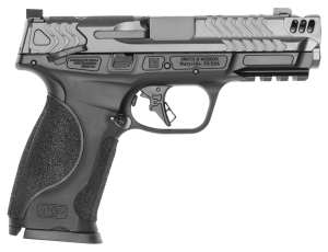 Smith & Wesson 14338 M&P PC M2.0 Full Size 9mm Luger 10+1 4.22" Black Armornite Ported Barrel  Black Armornite Stainless Steel Optic Ready/Ported/Serrated Slide  Aluminum Frame w/Picatinny Rail  Interchangeable Palmswell Grip