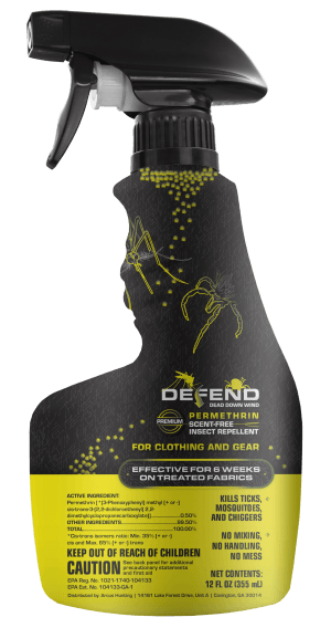 DEFEND 70015 PERMETHRIN CLOTHING SPRAY 12OZ