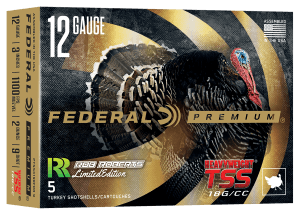 Federal PTSSX198FRR9 Heavyweight TSS 12Gauge 3" 2oz Tungsten 9Shot 5 Per Box/10 Case