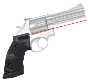 Crimson Trace 011290 LG-308 Lasergrips  Black Red Laser Smith & Wesson K & L Frames Round Butt