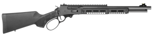 Smith & Wesson 14454 1854 Stealth Hunter 30-30 Win 5+1 16.50" Black Armornite Threaded Barrel  Black Anodized Stainless Steel Receiver w/Picatinny Rail  M-LOK Forend  Black Synthetic Fixed Stock