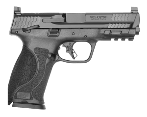 Smith & Wesson 14276 M&P M2.0 *CA Compliant Full Size 9mm Luger 10+1 4.25" Black Armornite Stainless Steel Barrel & Optic Cut/Serrated Slide  Black Polymer Frame w/Picatinny Rail  Interchangeable Palmswell Grip
