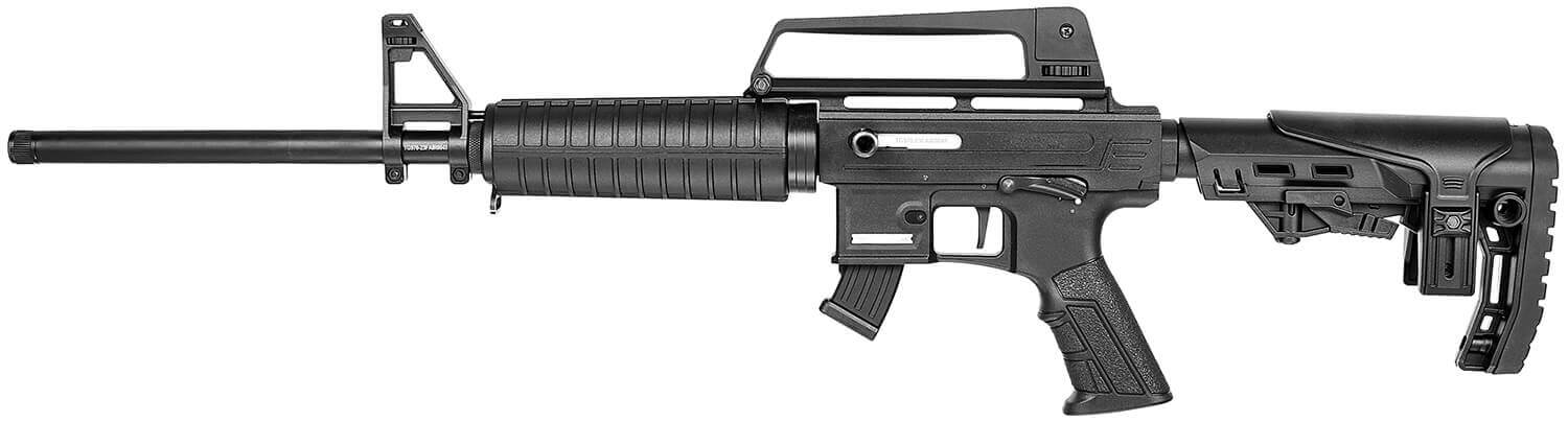 Derya Firearms TM22.FEAT.18 TM22 Feather 22 LR 10+1 18" Black Threaded Barrel Black Anodized Aluminum Receiver w/Picatinny Rail Black Adjustable Polymer Stock Black Polymer Grip - Image 2