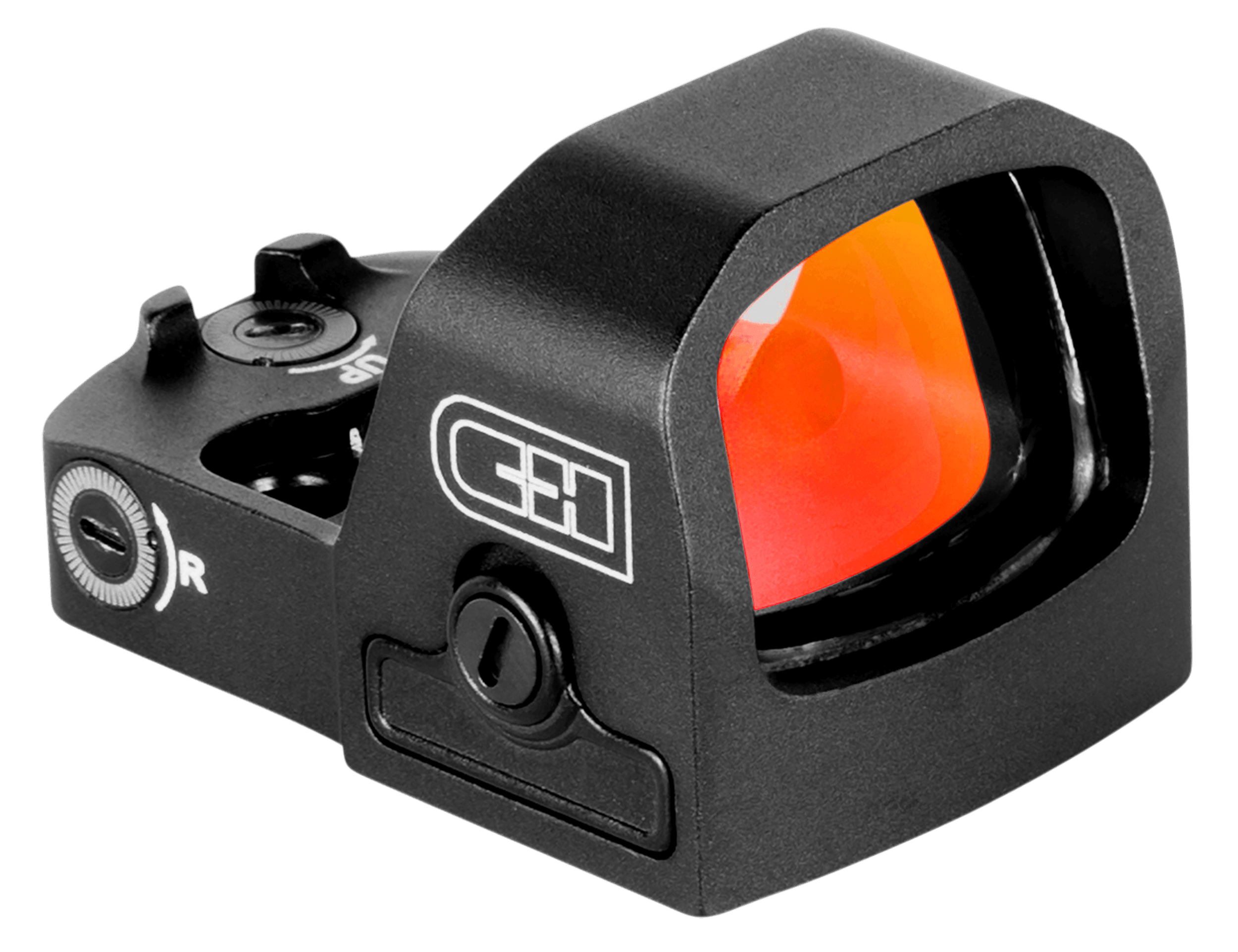 C&H Precision RDEDCRDMRRMSC EDC RMSC Black 1x 3 MOA Red Dot Multi Reticle Reticle RMSc Footprint Mount