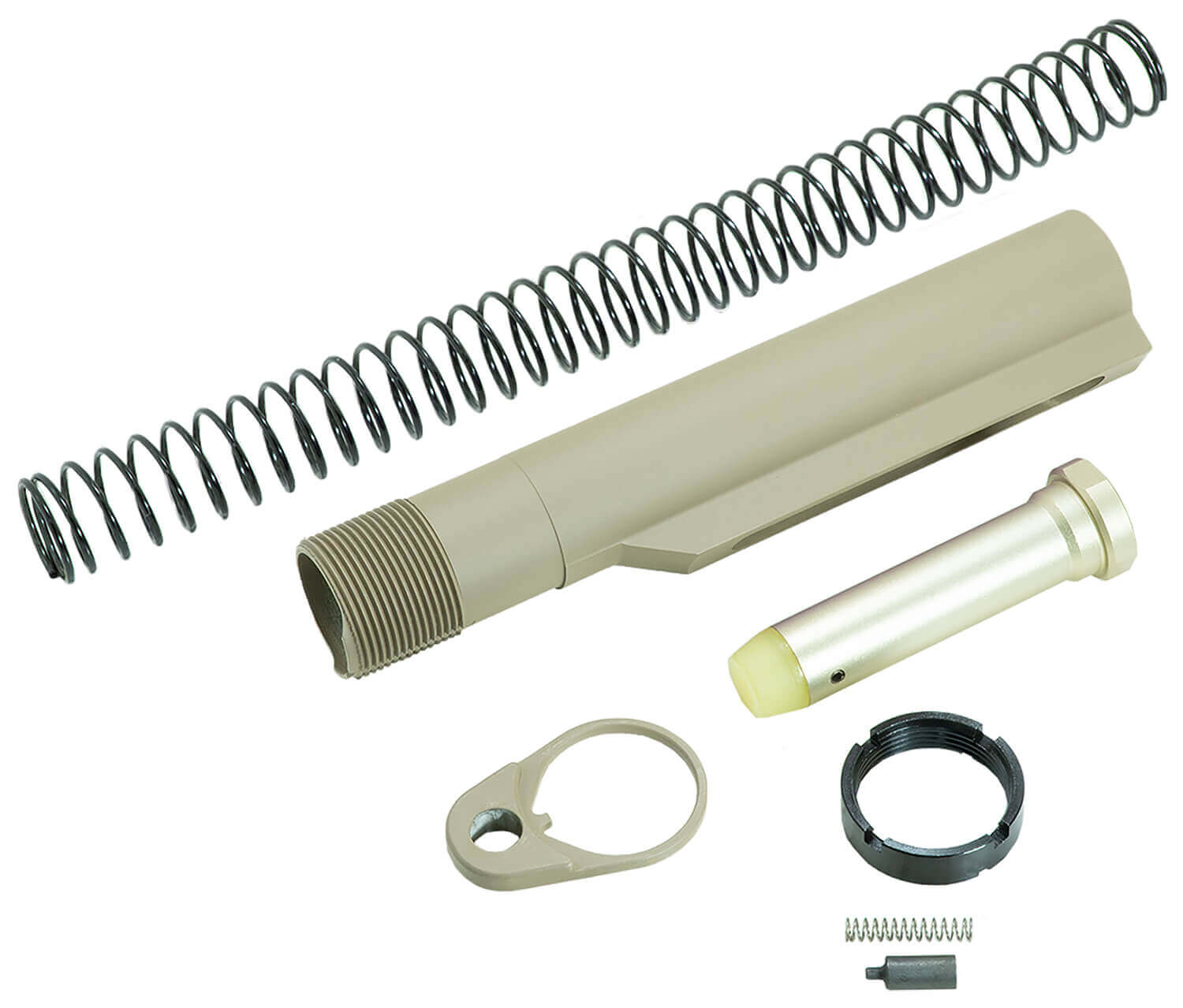 Timber Creek Outdoors ARBTKFDE Buffer Tube Kit Flat Dark Earth AR-15/AR Style - Image 2