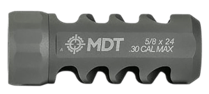 Mdt Sporting Goods Inc 109154RTI Hunt Brake  Black Titanium 5/8"x24 Threads 30Cal
