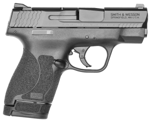 Smith & Wesson 14657 M&P M2.0  Shield Compact Slim Frame 40  S&W 7+1 3.10" Black Armornite Barrel  Black Armornite Stainless Steel Serrated Slide  Black Polymer Frame  Textured Grip  No Manual Thumb Safety