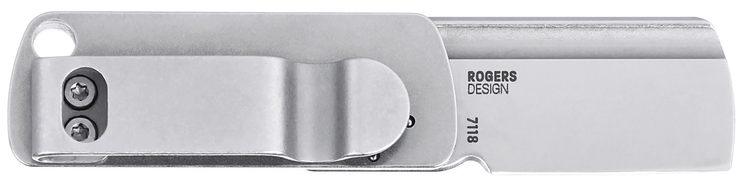 CRKT 7118 Box Key EDC 1.24" Folding Plain Stonewashed 12C27 Sandvik SS Blade Stainless Steel Handle