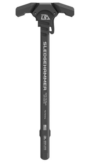 Breek Arms BRK6015 Sledgehammer Charging Handle Mil Spec AR15/M16 Rifles Black 7075-T6 Aluminum