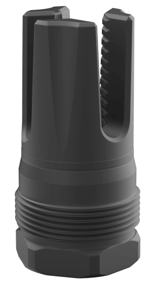 Breek Arms BRK4415 Scorch 3-Prong Plan B Black Nitride Steel 1/2"x28 Threads 223 Cal/5.56mm