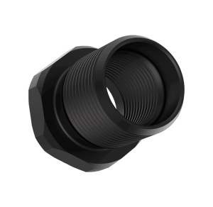 Liberty Precision Machine LPM-2022  Thread Adapter Fits 1/2"x28 to 5/8"x24 Stainless Steel Black