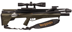 Benjamin BPABMX Airbow M600 Kit PCP 357 Pellet Black Barrel  OD Green Stock  CenterPoint 6x40mm AO