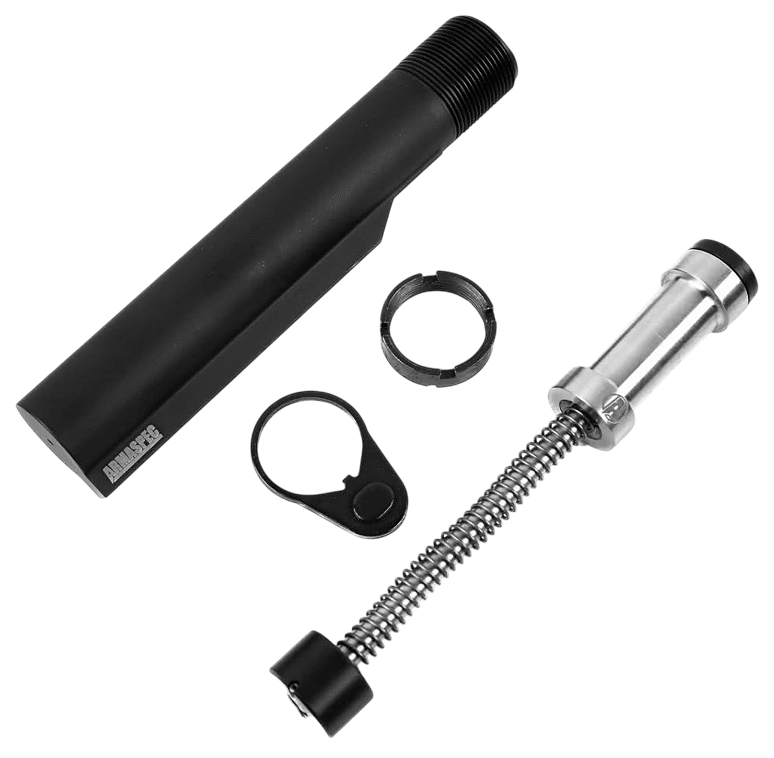 Armaspec ARM268-H2 SMB-H2 Buffer Kit Black/Silver AR-15 Gen3