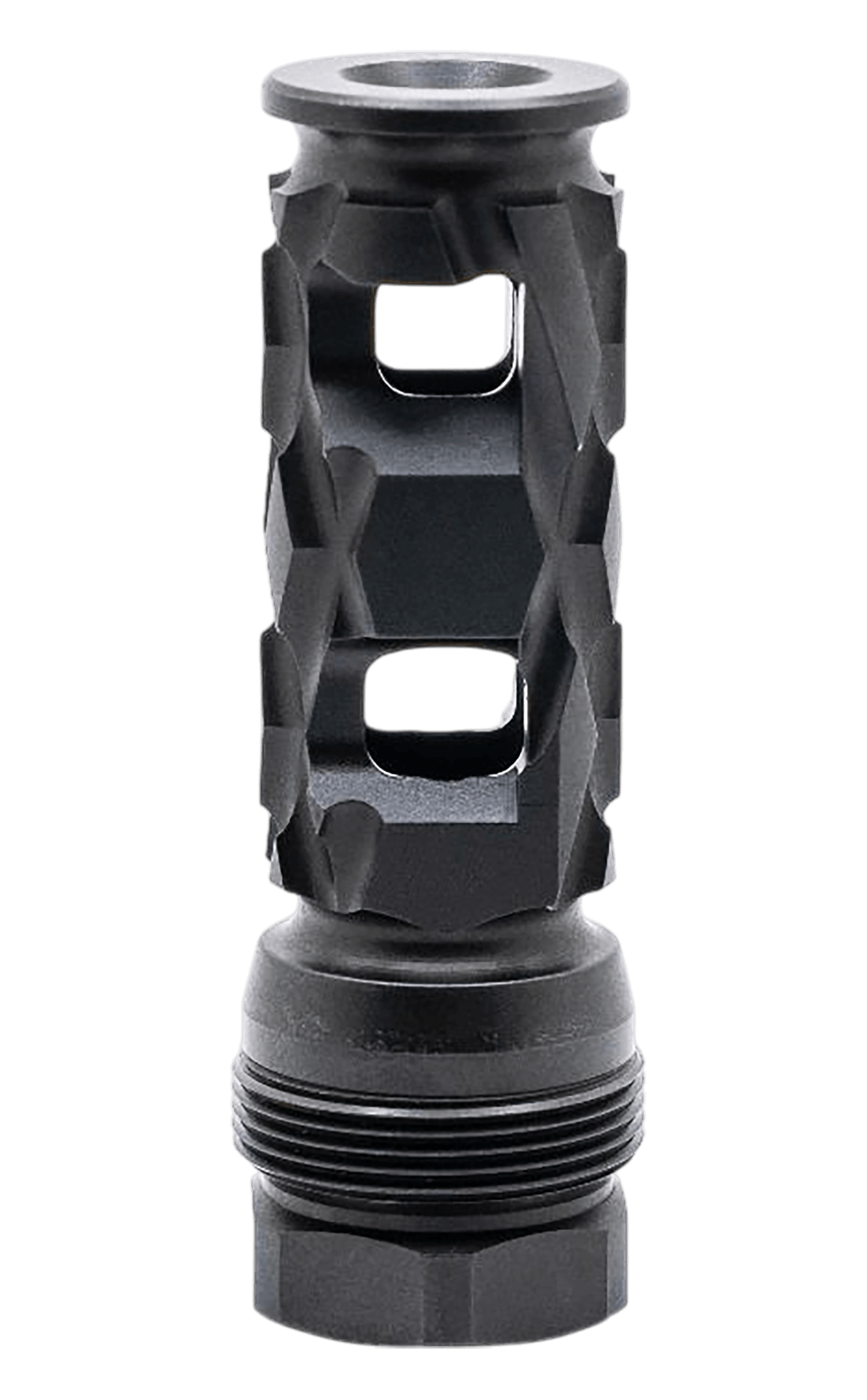 Armaspec ARM293-BLK Gen2 Muzzle Brake Rifter Black QPQ Nitride 5/8x24 Threads 30 Cal