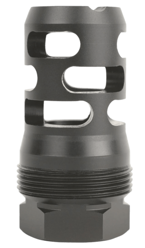 Armaspec ARM2963-BLK Micro Muzzle Brake Catacomb Black QPQ Nitride 5/8"x24 Threads 30 Cal