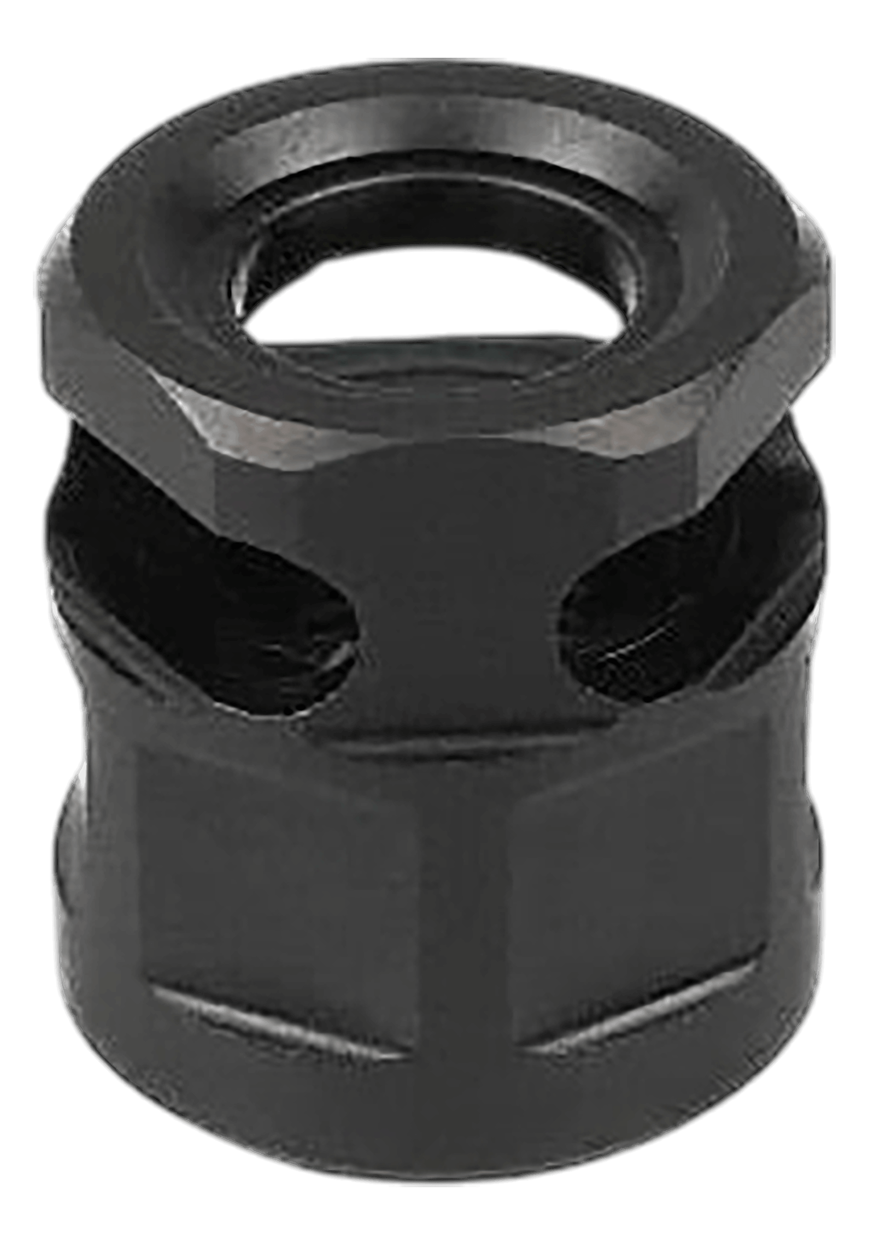 Armaspec ARM4521-BLK Micro Compensator Pawn Black QPQ Nitride Stainless Steel 1/2"x28 Threads