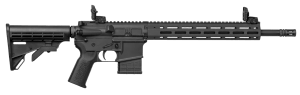 Tippmann Arms A101340 M4-22 Elite 22 LR 10+1 16" Black Parkerized Threaded Barrel Matte Black Aluminum Receiver w/Picatinny Rail M-LOK Handguard Black Adj CAR15 Polymer Stock Black Gen2 Grip Right Hand