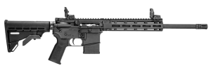 Tippmann Arms A101339 M4-22 Pro 22 LR 10+1 16" Black Parkerized Threaded Barrel Matte Black Aluminum Receiver w/Picatinny Rail M-LOK Handguard Composite Forend Black CAR15 Polymer Stock Black Gen2 Grip Right Hand