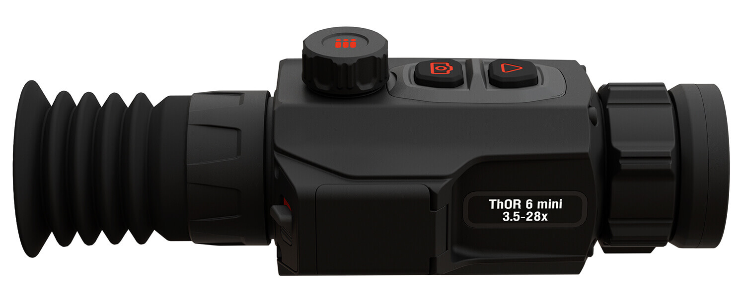 ATN TIWST6M335 Thor 6 Mini Black 3.5-28x 35mm Multiple Reticle 384x288 Resolution - Image 3