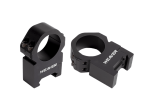 Weaver Mounts 48388 Precision Black Aluminum 30mm Tube Extra High
