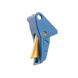Tyrant CNC TDECHETRIGBLUE/GOLD I.T.T.S Trigger Blue/Gold Fits Springfield Echelon