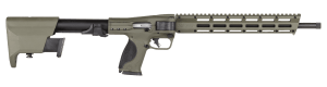 Smith & Wesson 14583 M&P FPC Folding 10mm Auto 15+1 16.25" Black Oxide Threaded Barrel  OD Green Aluminum Receiver w/Picatinny Rail  M-LOK Handguard  Fixed OD Green Polymer Stock  Interchangeable Palmswell Grip