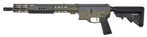 Bilson Arms ARFCS4920R1 BA-15FC 5.56 NATO 20+1 16" Black Threaded Barrel  Sniper Green & Gray Cerakote Aluminum Receiver w/Picatinny Rail  M-LOK Handguard  B5 Bravo Black Polymer Stock  B5 Grip  Right Hand