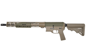 Bilson Arms A2FCSFG20R1 BA-15FC 300 Blackout 20+1 16" Black Threaded Barrel Flat Dark Earth/Sniper Green Cerakote Aluminum Receiver w/Picatinny Rail M-LOK Handguard B5 Bravo Black Polymer Stock B5 Grip Right Hand