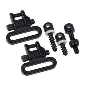 Allen 14420 Magnum Swivel  Set Black 1" Bolt Action Rifles
